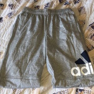 BRAND NEW GRAY ADIDAS SWEATS